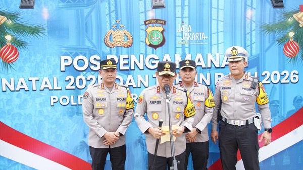 Polda Metro Jaya Perkuat Pengamanan Ibadah Natal di Wilayah Jakarta dan Sekitarnya