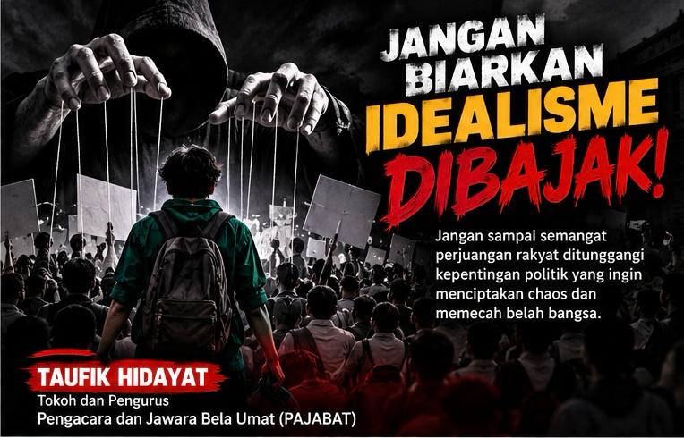 PEJABAT Ingatkan Pemuda dan Mahasiswa: Tetap Kritis, Jangan Jadi Penumpang Gelap Kepentingan Politik!